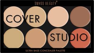 SWISS BEAUTY Studio cover ultra base Contour Palette Concealer