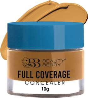 Beauty Berry Full Coverage Concealer Long Lasting & Waterproof Infused with Jojba Seed Oil Concealer