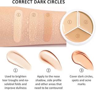 tanvi27 Color Correcting Concealer Pot for Dark Circles Spots Concealer