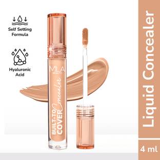 MILA BEAUTÉ Built To Cover Matte Liquid Concealer Waterproof Full Coverage Concealer