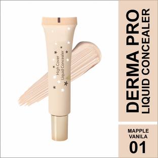 Teen Teen Derma Pro Liquid Concealer, Cover Blemishesm, Hide Pigmentation,Puffiness &Scars Concealer