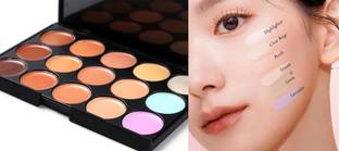 luzimaisa Professional Oil Control, Waterproof Concealer Palette Concealer
