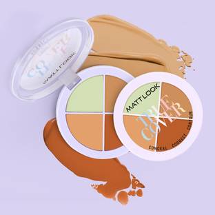 MATTLOOK True Cover Correct Contour Palette Ultra-Smooth Longlasting Texture Concealer