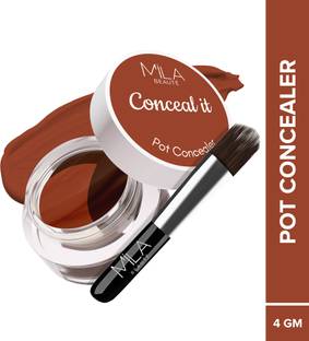 MILA BEAUTÉ Conceal It Pot Concealer With SPF 15 & Vitamin-E Light Weight Full Coverage Concealer