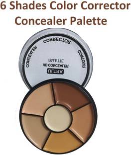 nn 6 In 1 Cream Concealer Palette | Full Coverage | Hides Blemishes, Dark Circles Concealer