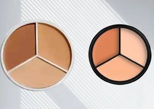 NKB 2 Matte look Concealer | 3 in 1 Concealer ( Pack of 2 ) Concealer