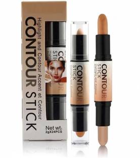 BeantTraders 2 in 1 Highlighter Contour Stick  Concealer