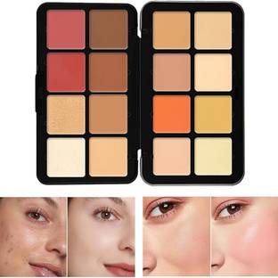 LOVE HUDA HD Waterproof Makeup Contouring Camouflage Cream Contour Concealer Palette Concealer