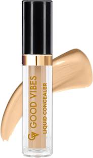 GOOD VIBES HydraGlow Liquid Lightweight Concealer for Face Makeup | Easy to Blend  Concealer