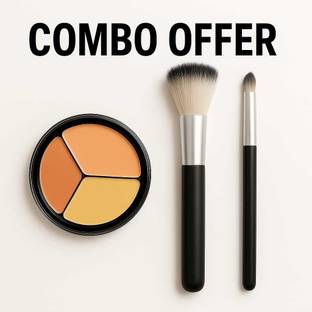NKB 3 IN 1 CONCEALER + 2 BRUSHES | COMBO PACK Concealer