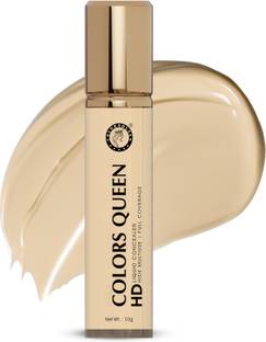 COLORS QUEEN HD Liquid Concealer with Full Coverage, Long Lasting & Easily Blendable Concealer