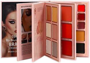 LOVE HUDA Makeup Book Palette Lipstick Concealer Eye shadow Blusher Highlighter Eyebrow Concealer