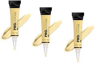 Kamz Concealer combo of 3 (Yellow CORRECTOR )8g Concealer