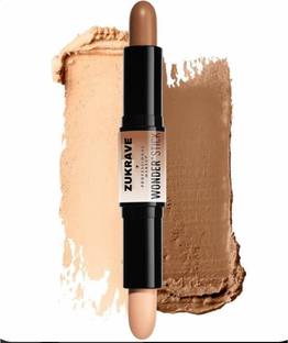 zukrave Double Ended Face Highlighter/Contour stick  Concealer