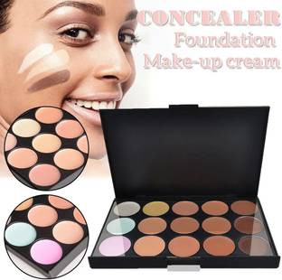 YAWI Pro 15 Color Matte Finish Waterproof Contour Palette Concealer Foundation