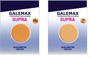 GALEMAX Supra professional makeup base Color Correctiong Concealer foundation FS 303&22 Concealer