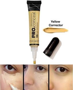 Herrlich NEW MAKEUP BEST YELLOW CONCEALER MATTE FINISH WATERPROOF FORMULA Concealer