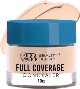 Beauty Berry Full Coverage Concealer Long Lasting & Waterproof Infused with Jojoba Seed Oil Concealer