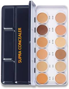 Puedo 12-in-1 Concealer Palette for Face Makeup Concealer