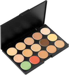 HUDA QUEEN 15 Colour Professional Face Concealer Palette with Smooth Lightweight Formula Concealer
