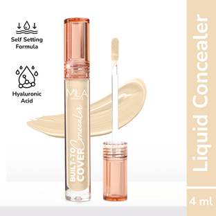 MILA BEAUTÉ Built To Cover Matte Liquid Concealer Waterproof Full Coverage Concealer