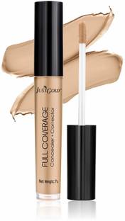 JUSTGOLD Liquid Full Coverage Concealer + Corrector Matte Finish Easy to Blend Concealer
