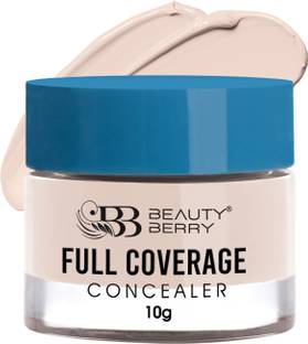 Beauty Berry Full Coverage Concealer Long Lasting & Waterproof Infused with Jojoba Seed Oil Concealer
