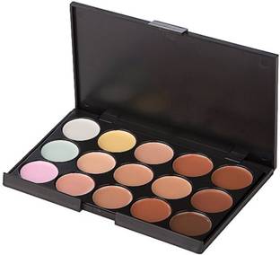 RAPIK 15 COLOR CONTOUR AND CORRECT CREAM PALETTE Concealer (Multicolor, 18 g) Concealer