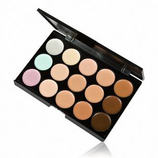 Saucefin 15 shades concealer and contour palette  Concealer