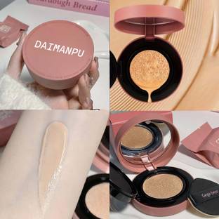 DAIMANPU Moisturizing Concealer Air Cushion CC, BB Cream, With Extra Refill Concealer