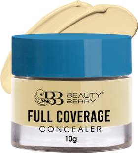Beauty Berry Full Coverage Concealer Long Lasting & Waterproof Infused with Jojoba Seed Oil Concealer