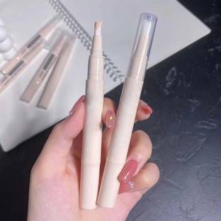 THTC Concealer Pencil, Natural Light Concealer Stick With Brush Head Concealer