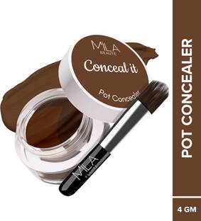 MILA BEAUTÉ Conceal It Pot Concealer With SPF 15 & Vitamin-E Light Weight Full Coverage Concealer