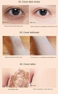 tanvi27 Skin Tone Modify Concealer Colors Full Cover Dark Circles Acne Pores Concealer
