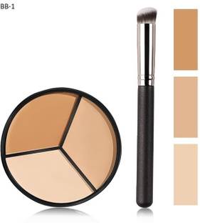 NKB Matte Look Concealer 3 in 1 With Brush Concealer