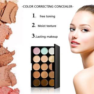 NADJA New 15 Color Ultra Contour Kit-Face Contouring And Highlighter Palette Concealer