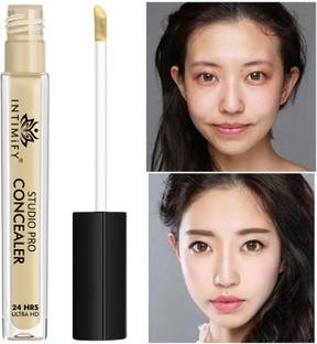 INTIMIFY Pro Liquid Concealer, 24 Hrs Full Coverage For Women 8ml Concealer