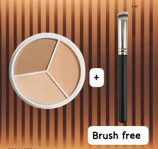 NKB 3 In 1 Concealer Palette Full Coverage S6 Concealer With Brush Concealer