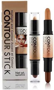 Love Kart Natural 2in1 Highlighter And Contour Stick Highlighter (100%Original) Concealer