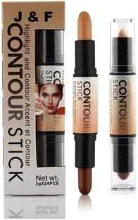 J & F Perfect 2 in 1 Highlighter Contour Stick Concealer