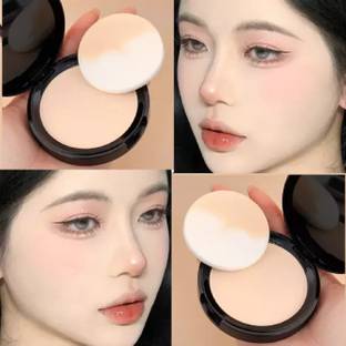 tanvi27 Korean Matte Finish 2 in 1 Formula Compact Concealer