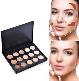 SEUNG Concealer Makeup Base Palette, full coverage conceal 15 shades Concealer