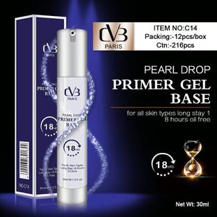 CVB Drop Primer Gel Base 18hrs for all skin type Oil free c14 Concealer