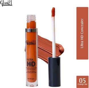 Glam21 Cosmetics Ultra HD Liquid Concealer for HD Finish | Non-sticky & Long Lasting Matte Finish Concealer