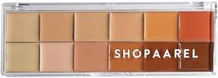 SHOPAAREL Cover All Concealer Palette – 6-Color Corrector & Full Coverage Base Concealer