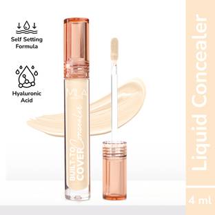 MILA BEAUTÉ Built To Cover Matte Liquid Concealer Waterproof Full Coverage Concealer