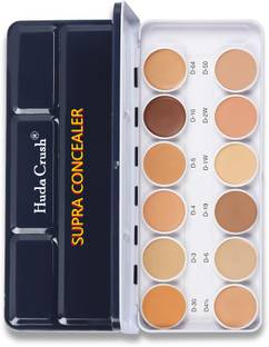 HUDA CRUSH Concealer Palette for Face Makeup | Cream-Based Color Corrector & Foundation Concealer