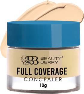 Beauty Berry Full Coverage Concealer Long Lasting & Waterproof Infused with Jojoba Seed Oil Concealer