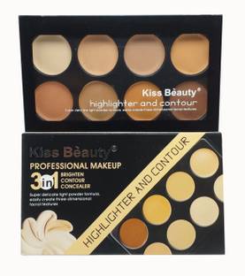 Kiss Beauty Makeup 3 in 1 Brighten Contour and Canceler Concealer