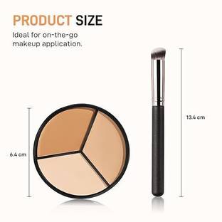 ahdam olor Correcting Concealer Cream Full Coverage Flawless Face Contour Palette Concealer